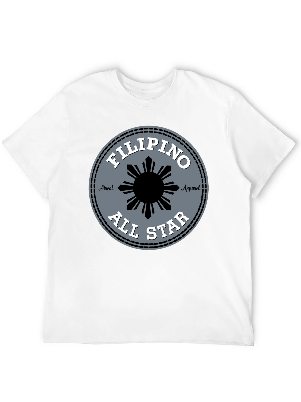 Filipino All Star Tee - Black Graphic T-Shirt