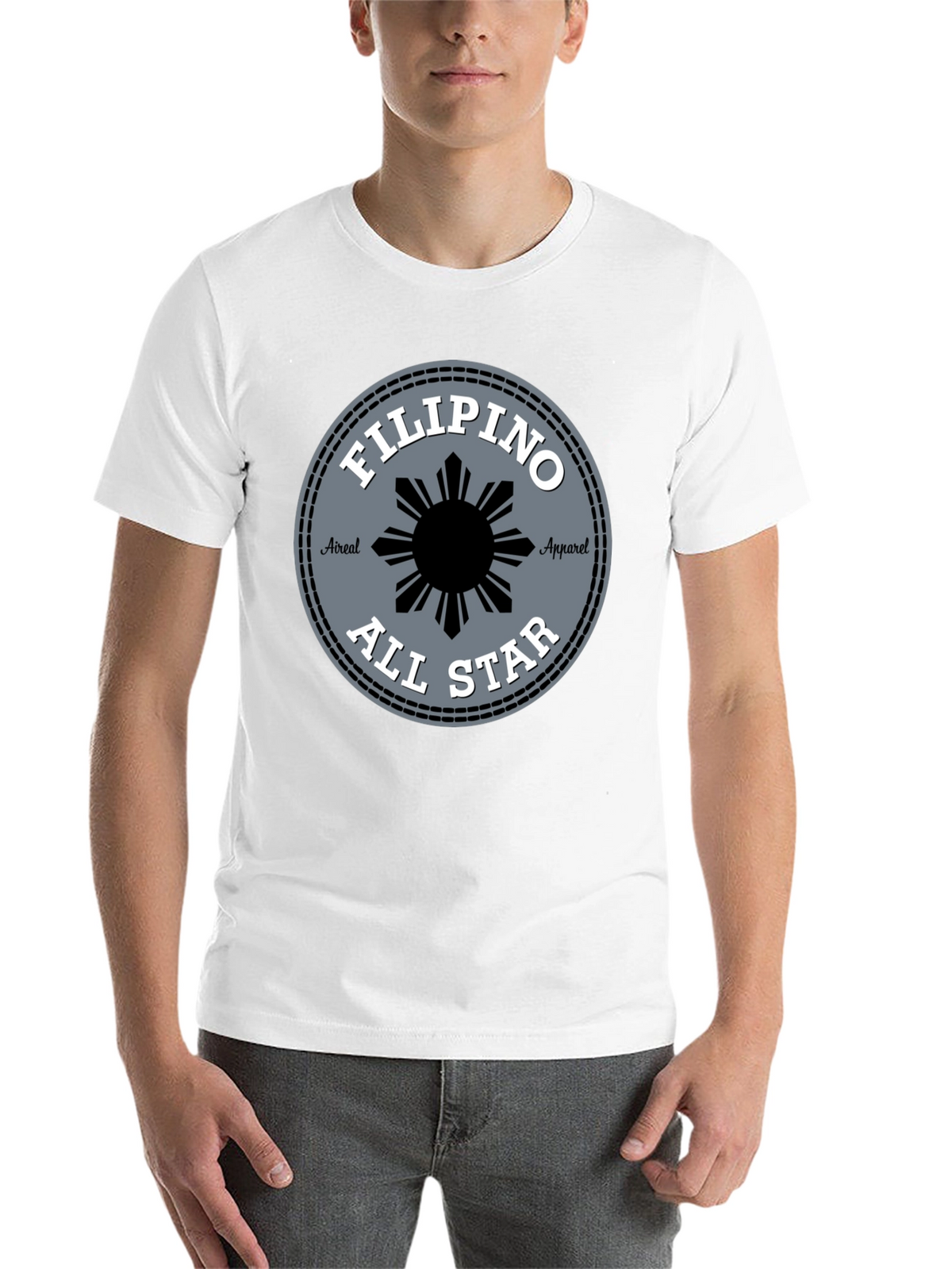 Filipino All Star Tee - Black Graphic T-Shirt