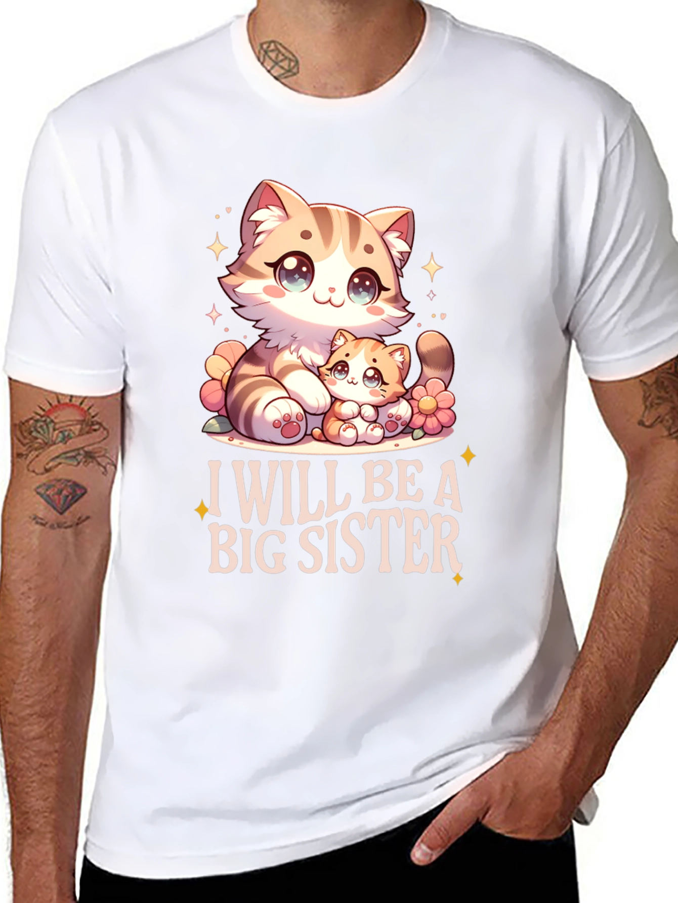 Big Sister Announcement Tee