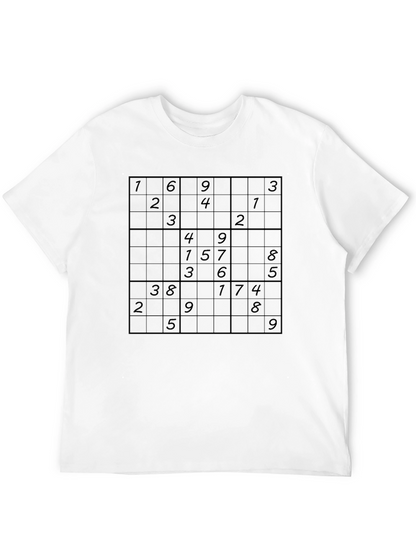 Sudoku Puzzle T-Shirt - Brain Teaser Tee