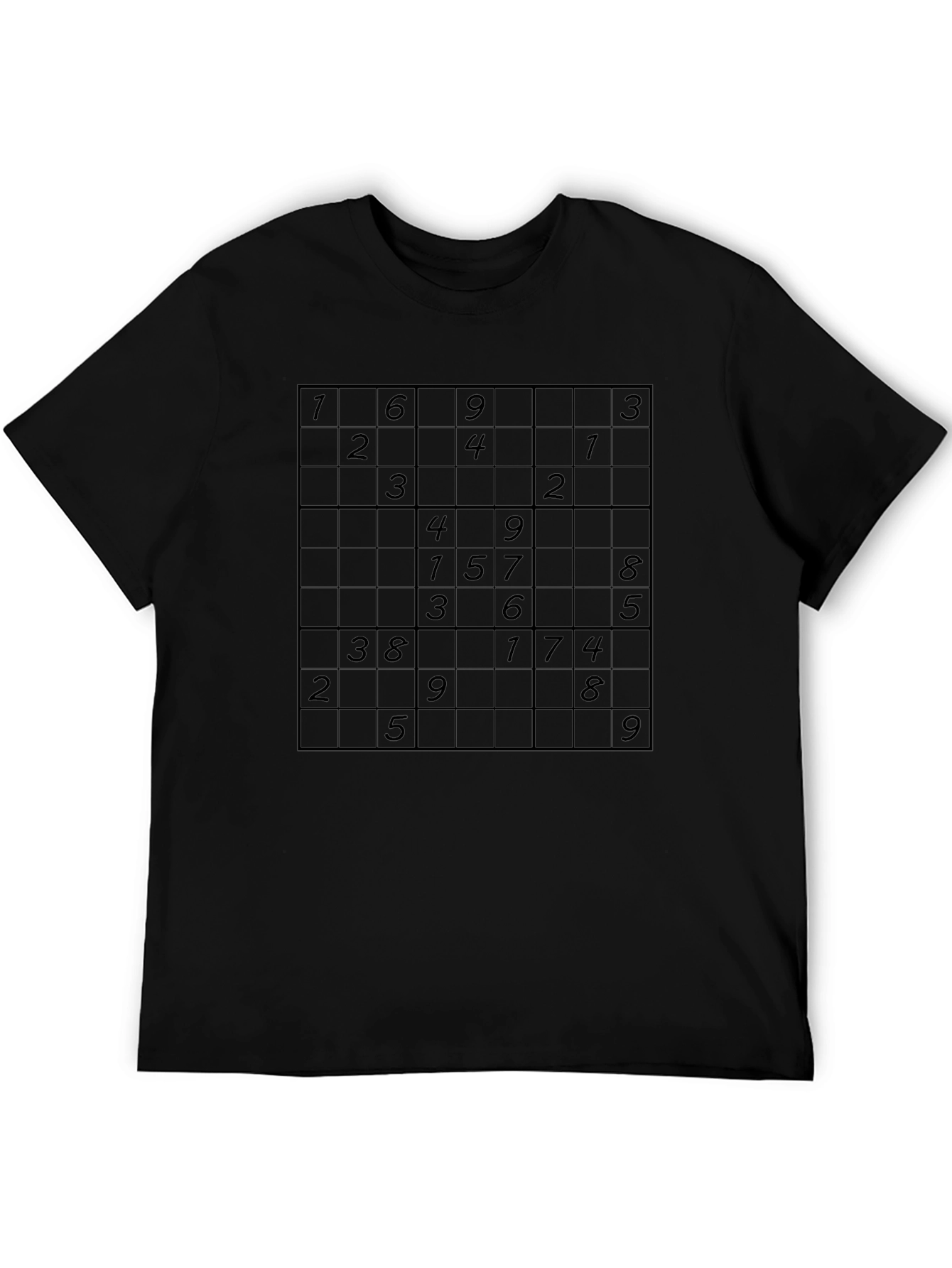 Sudoku Puzzle T-Shirt - Brain Teaser Tee