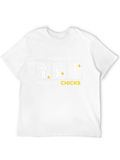 How to Pick Up Chicks Graphic T-Shirt