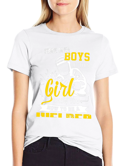 Welder Girl T-Shirt: Move Over Boys