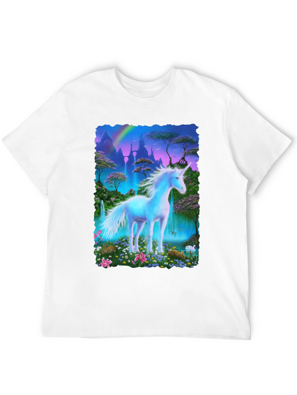Unicorn Fantasy T-Shirt - Magical Scene