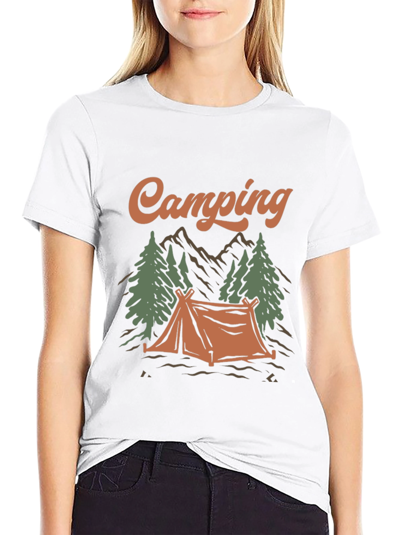Camping Graphic Tee - Outdoor Adventure Shirt