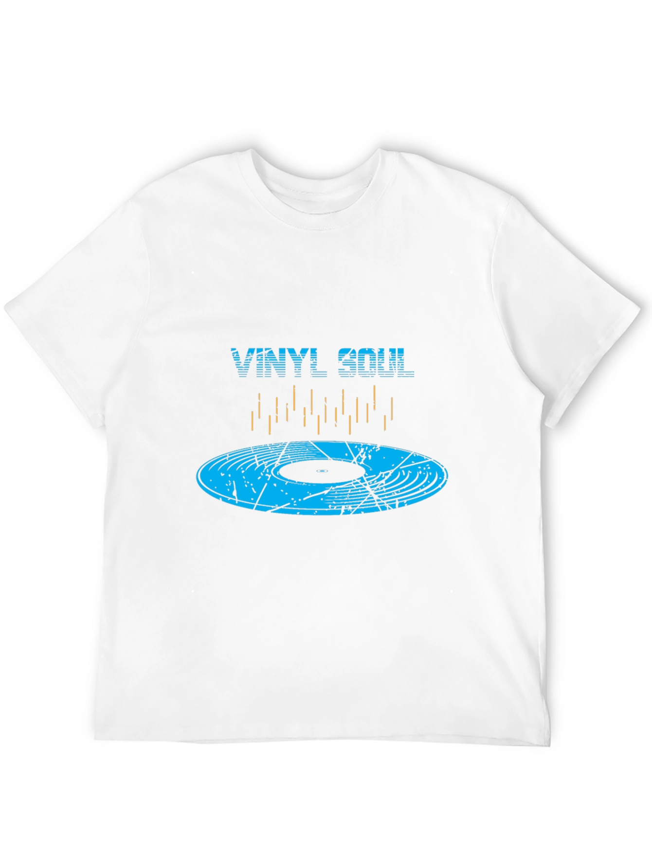 Vinyl Soul Graphic Tee - Music Lover T-Shirt