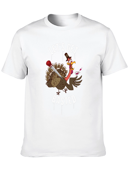 Lets Get Basted T-Shirt Thanksgiving Humor