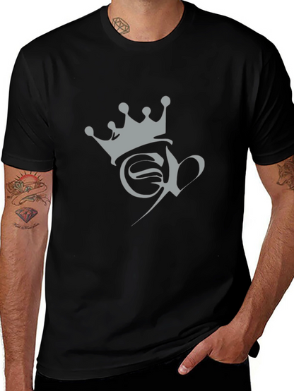 Crowned Logo Graphic Tee - Modern Fit