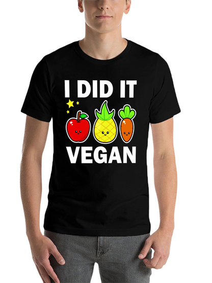 I Did It Vegan T-Shirt