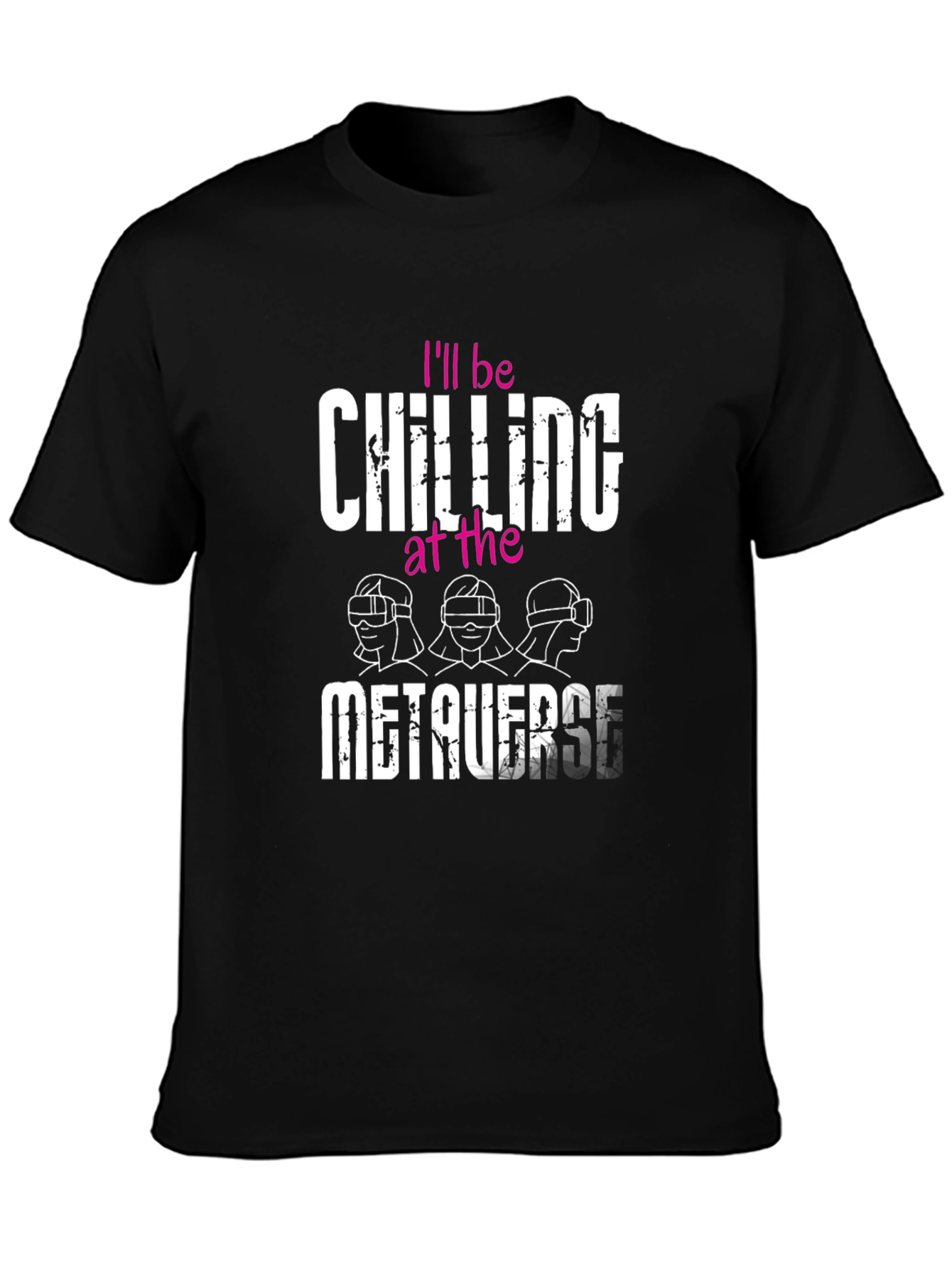Metaverse T-Shirt: Chilling in VR Tee