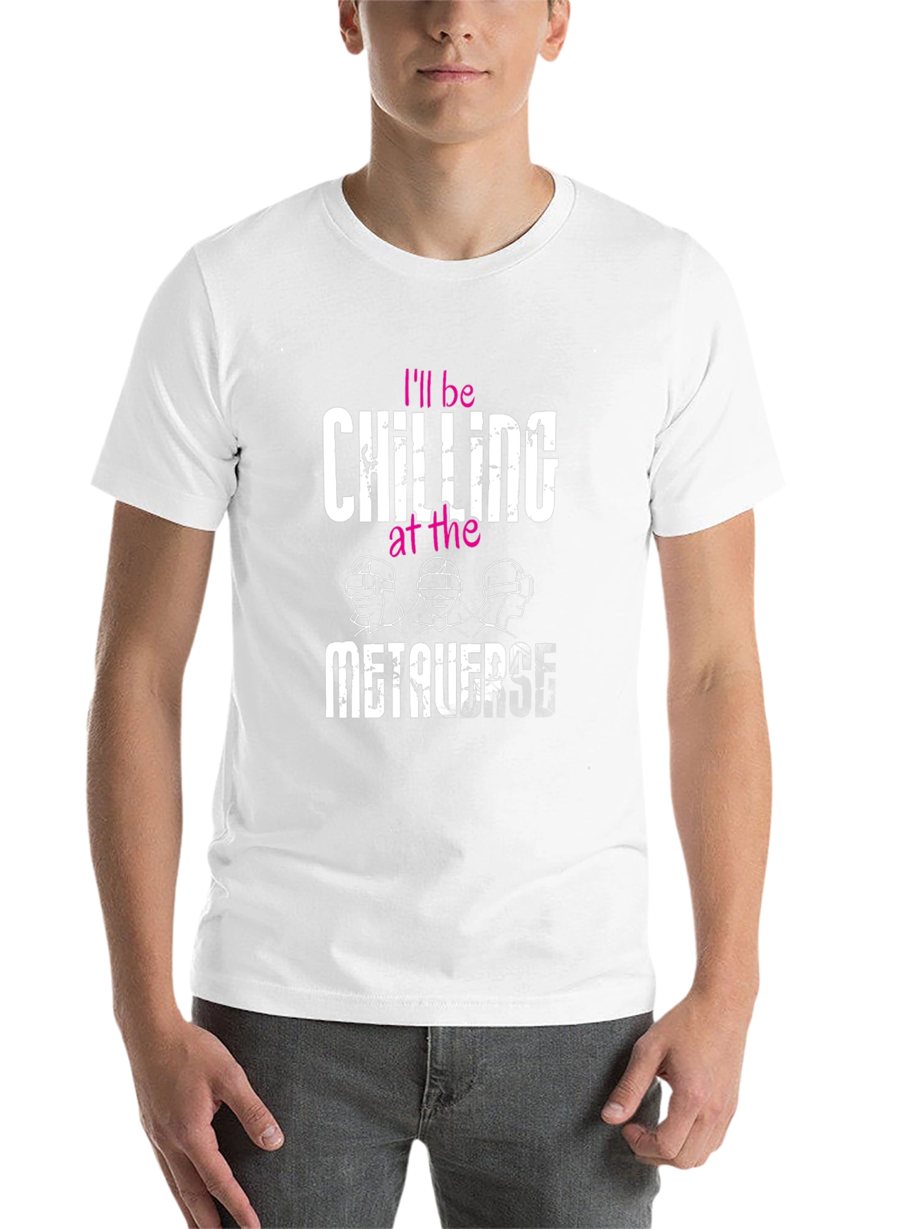 Metaverse T-Shirt: Chilling in VR Tee