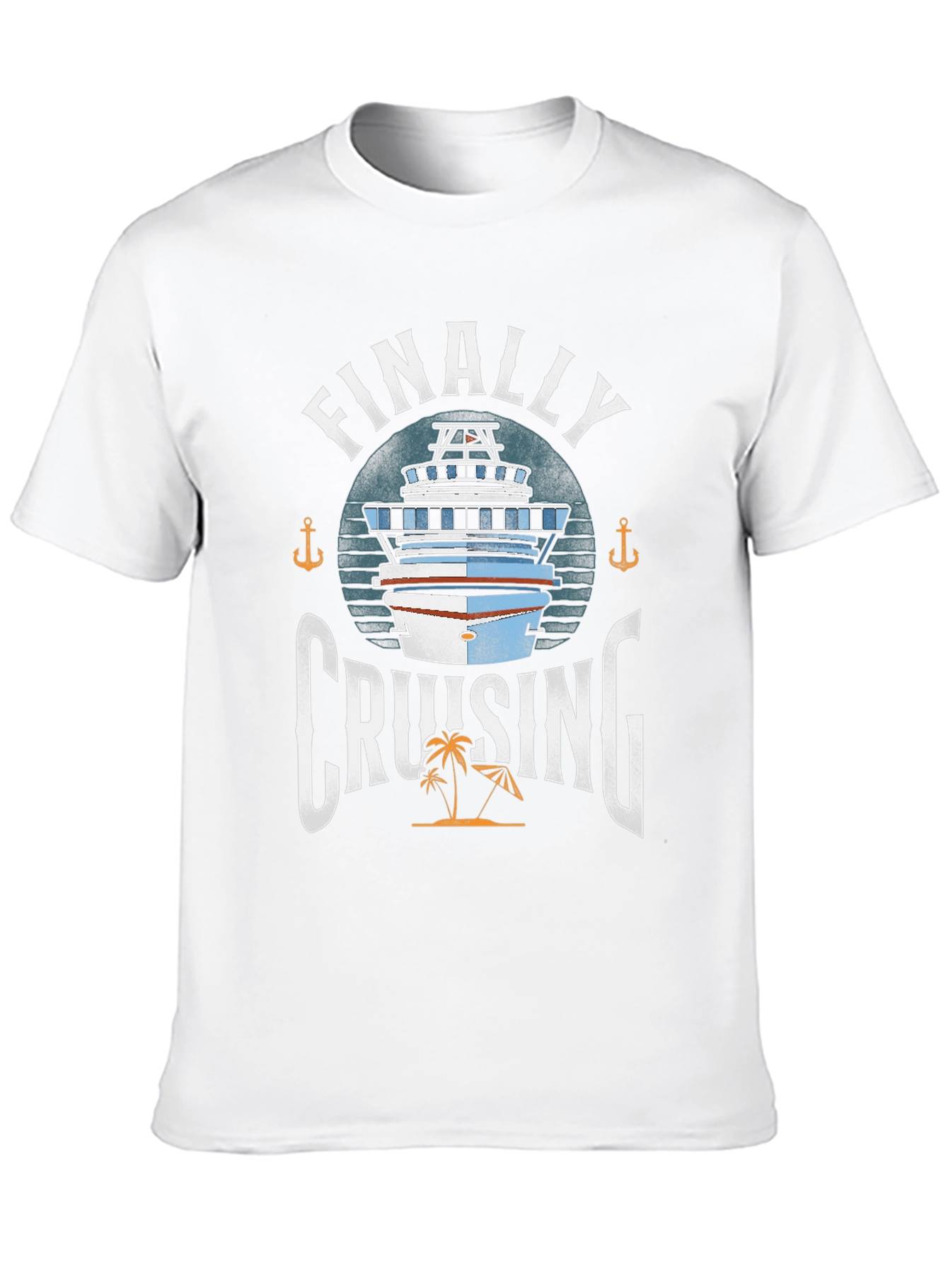 Finally Cruising T-Shirt - Cruise Vacation Apparel