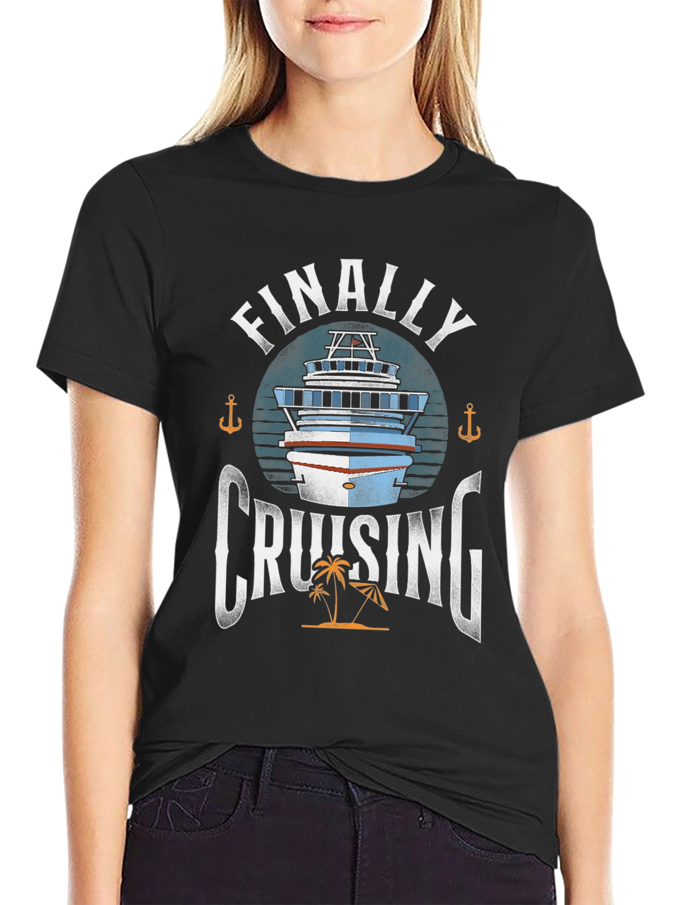 Finally Cruising T-Shirt - Cruise Vacation Apparel