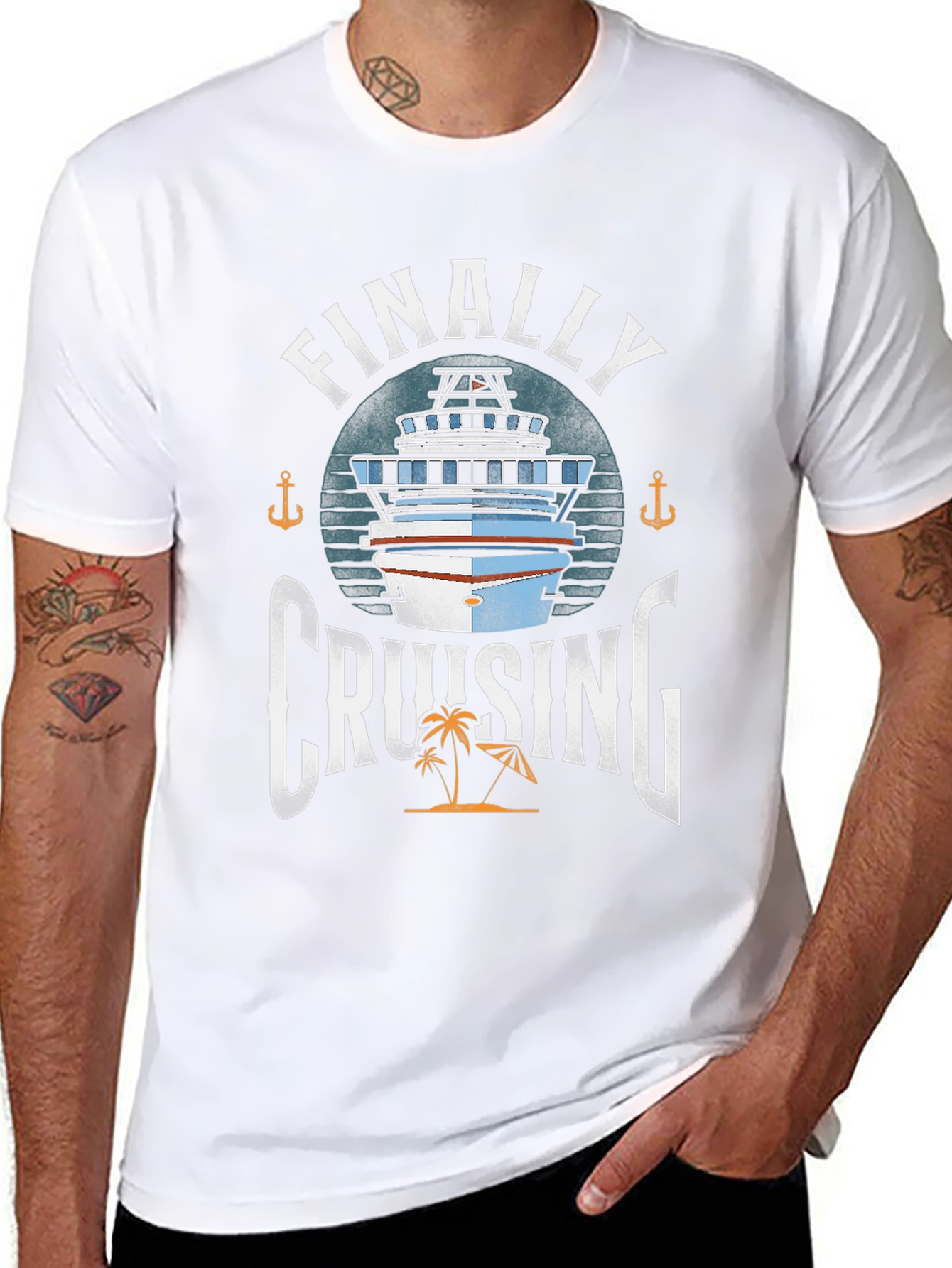 Finally Cruising T-Shirt - Cruise Vacation Apparel
