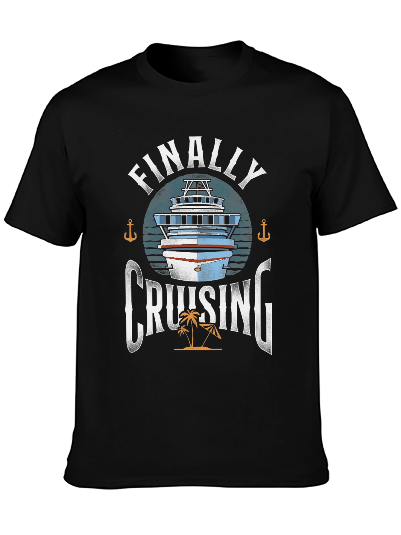 Finally Cruising T-Shirt - Cruise Vacation Apparel
