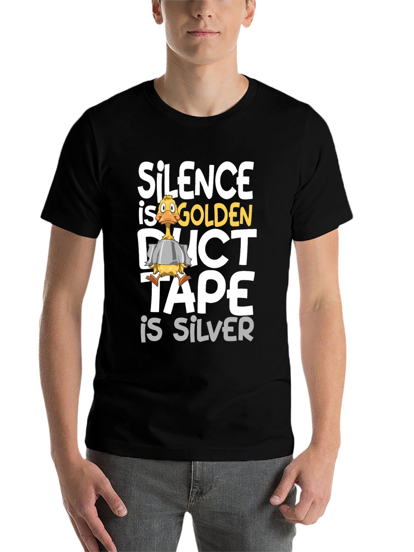 Silence is Golden Duct Tape is Silver T-Shirt