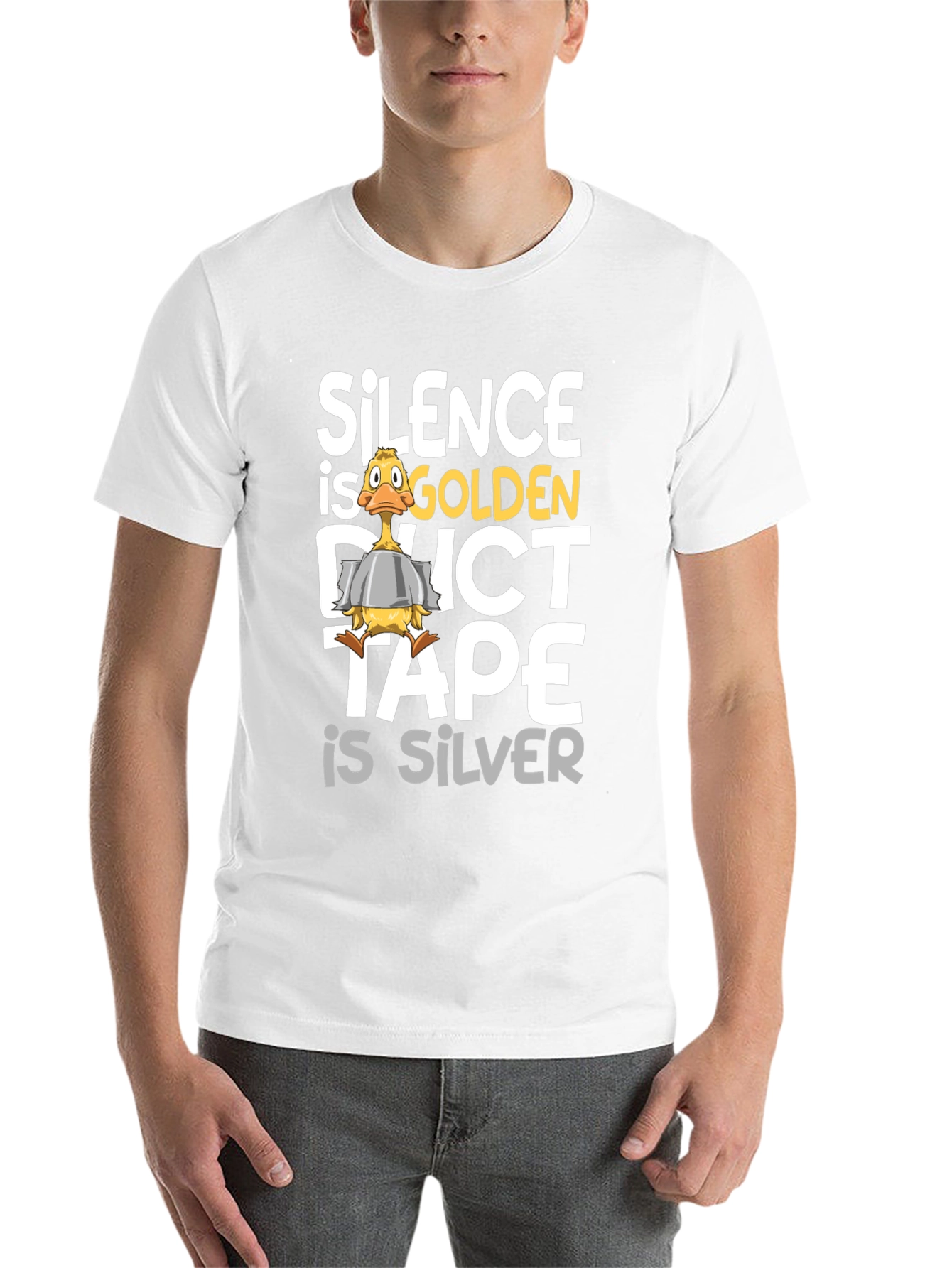 Silence is Golden Duct Tape is Silver T-Shirt