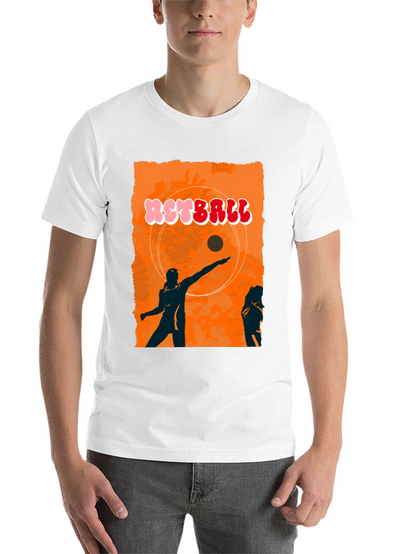 Retro Netball Graphic T-Shirt