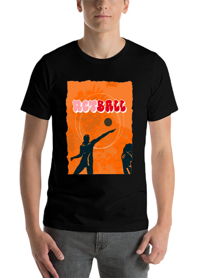 Retro Netball Graphic T-Shirt