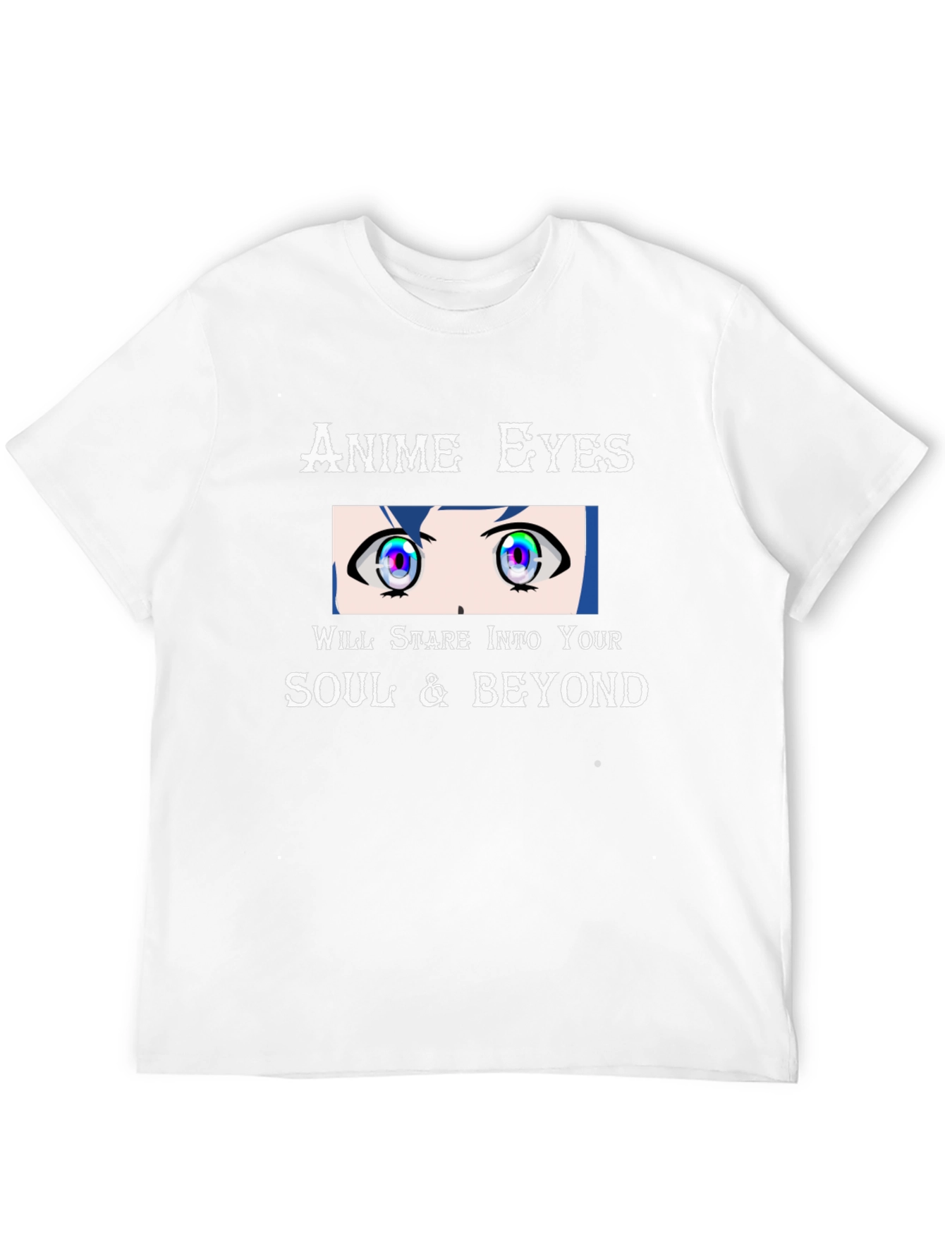 Anime Eyes Stare T-Shirt - Unique Graphic Tee
