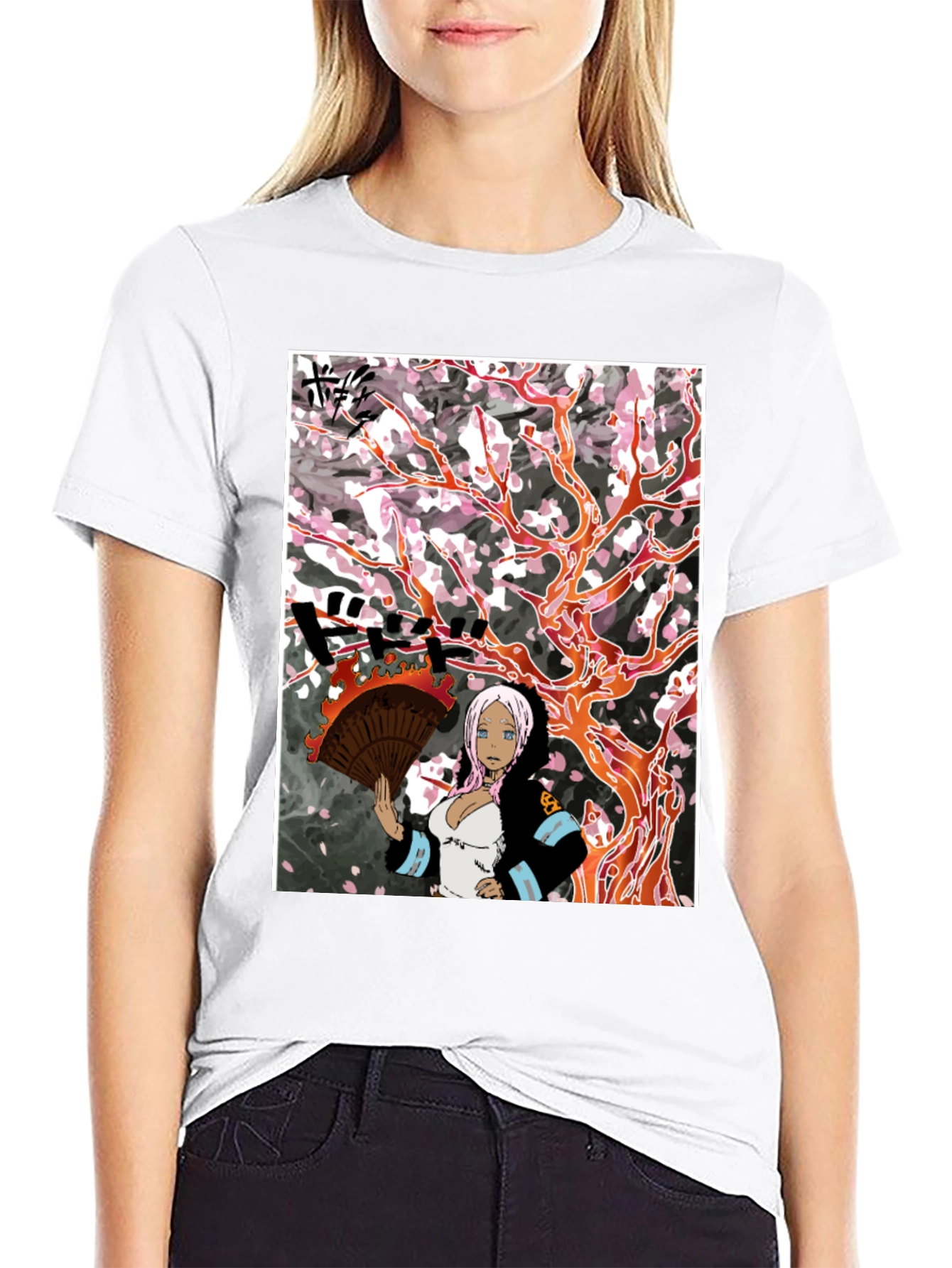Anime Fire Force Tamaki Kotatsu T-Shirt
