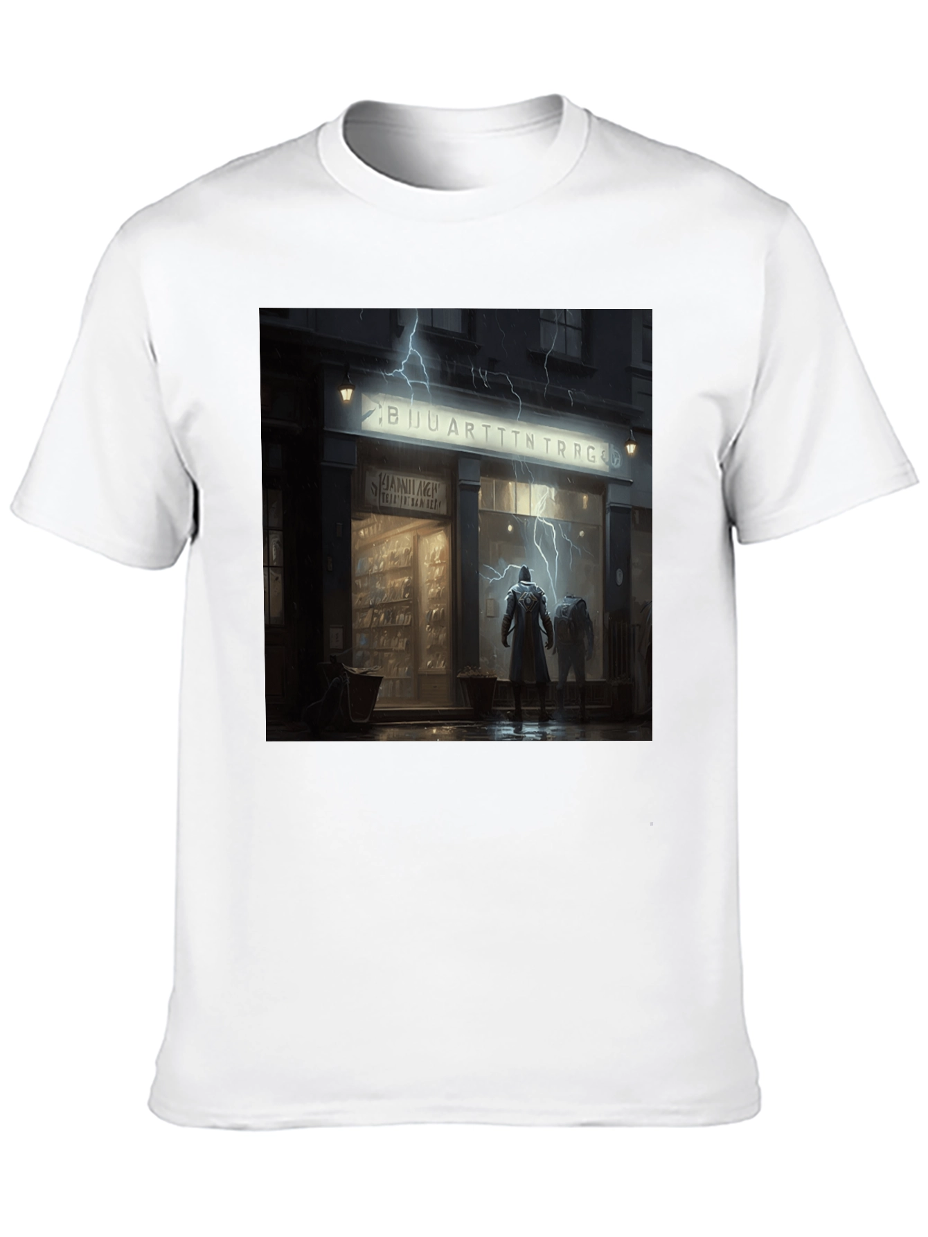 Urban Lightning Tee - Dark City Design