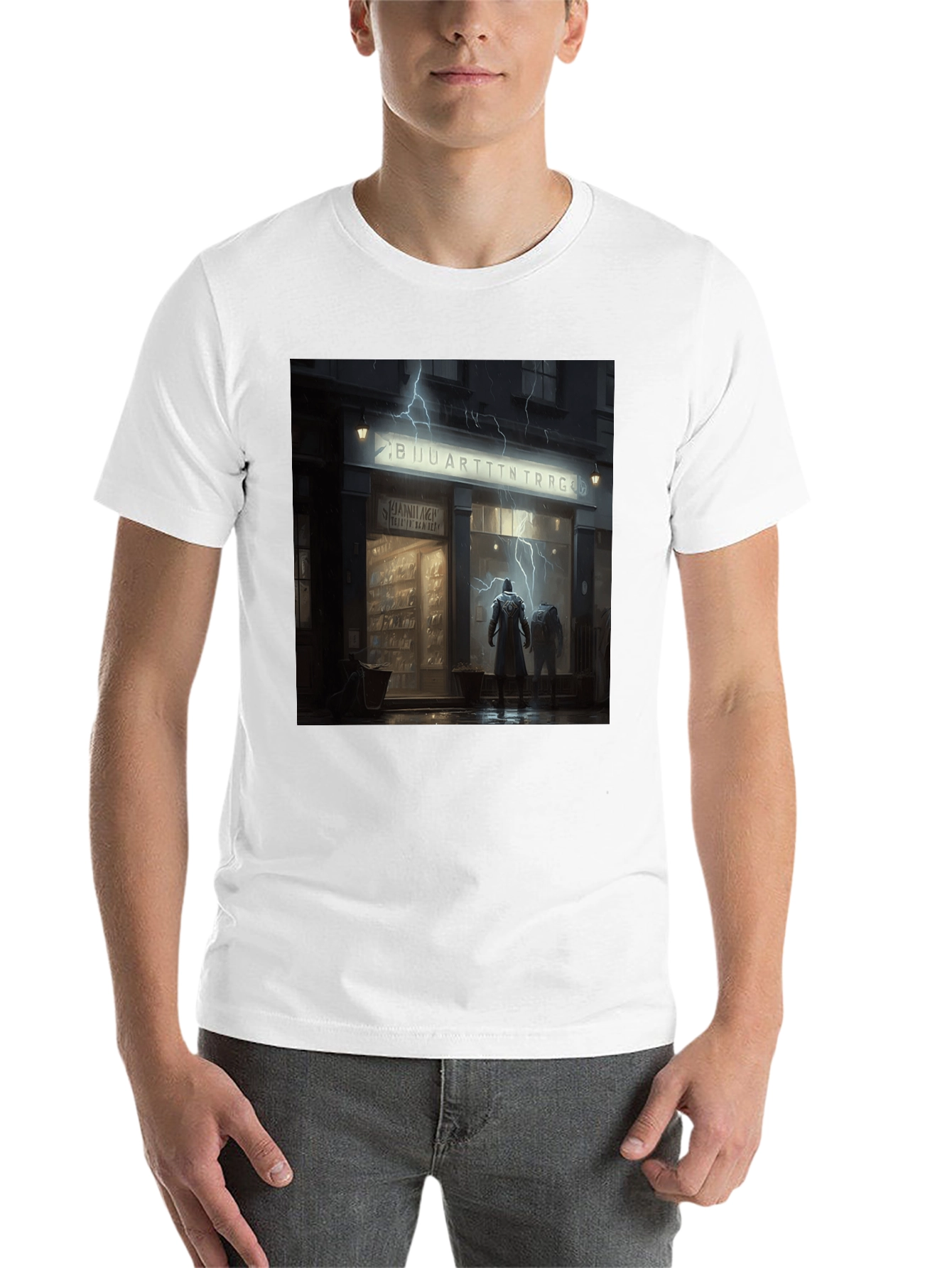 Urban Lightning Tee - Dark City Design