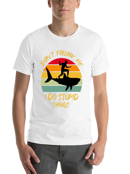Dont Follow Me Shark T-Shirt