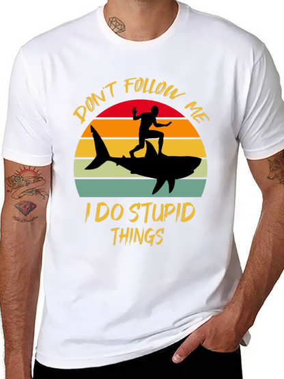 Dont Follow Me Shark T-Shirt