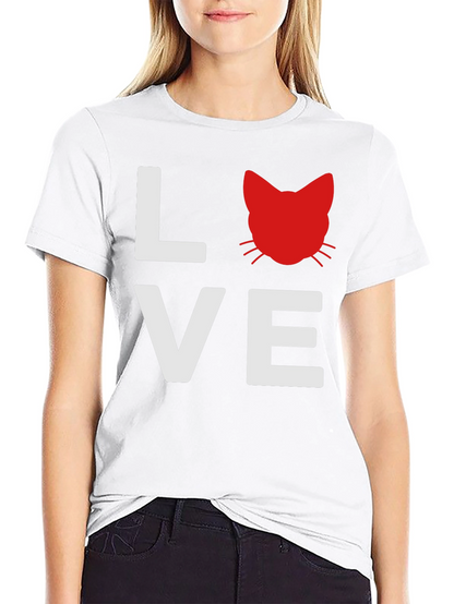 Love Cat T-Shirt - Stylish Mens Tee