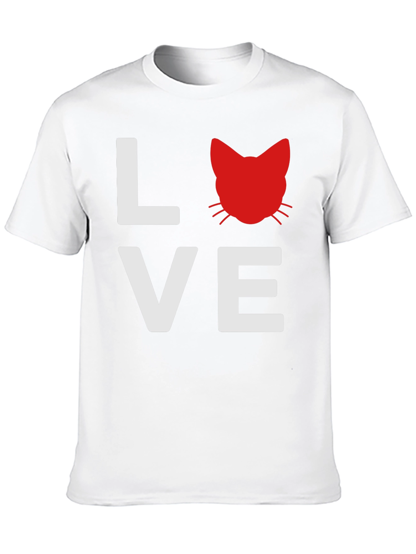 Love Cat T-Shirt - Stylish Mens Tee