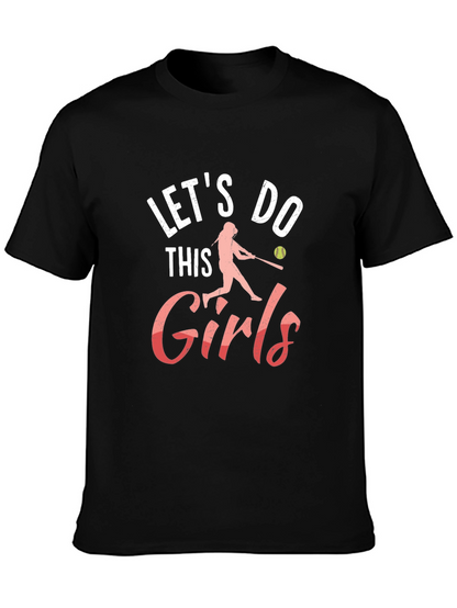 Lets Do This Girls Graphic T-Shirt