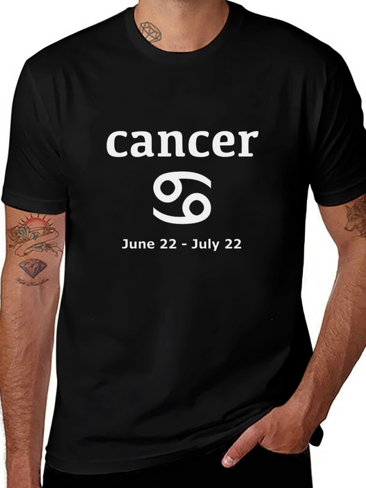 Cancer Zodiac T-Shirt - June 22 to July 22 Birthday Gift