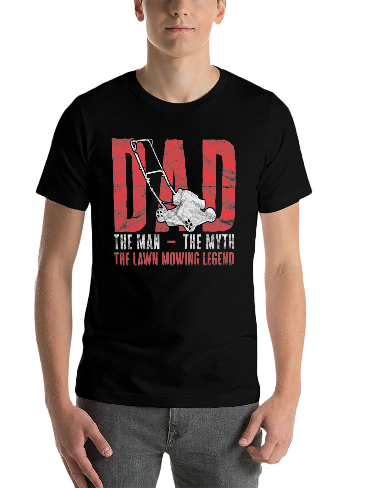 Dad Lawn Mowing Legend T-Shirt