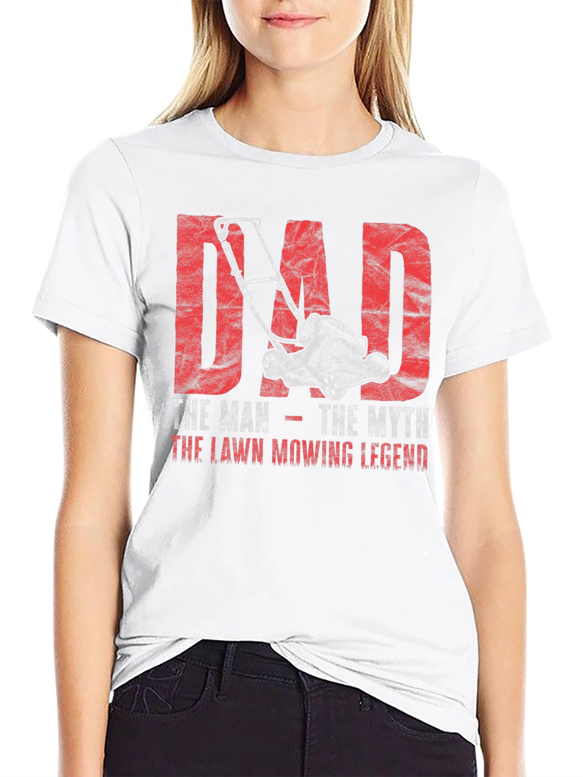 Dad Lawn Mowing Legend T-Shirt