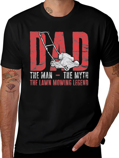 Dad Lawn Mowing Legend T-Shirt