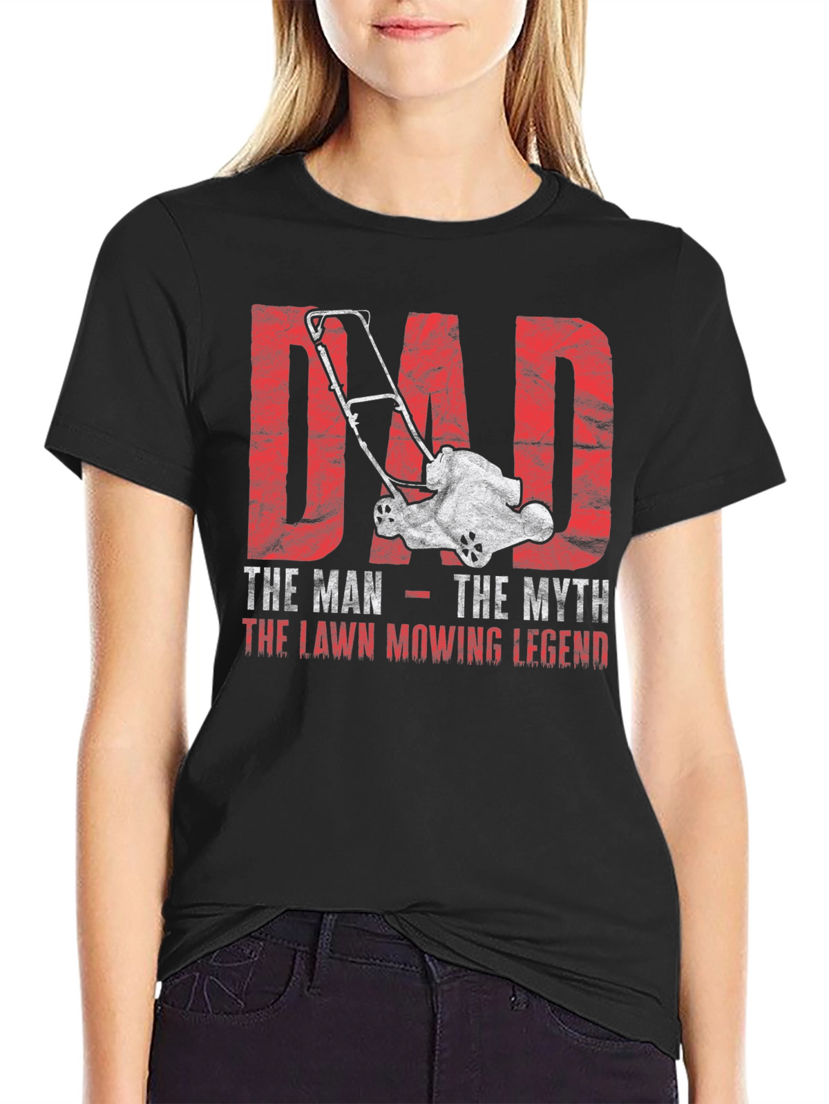 Dad Lawn Mowing Legend T-Shirt