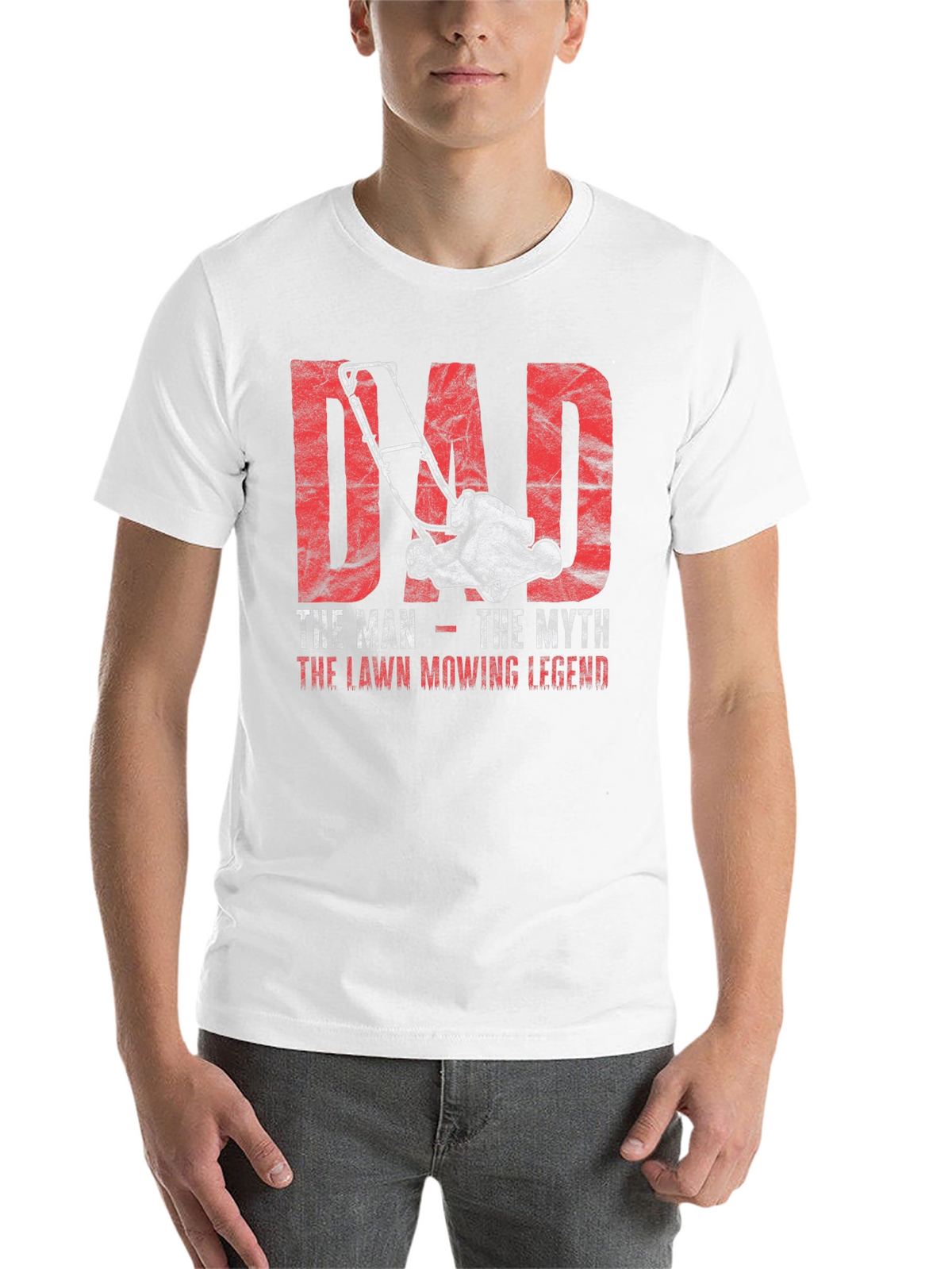 Dad Lawn Mowing Legend T-Shirt