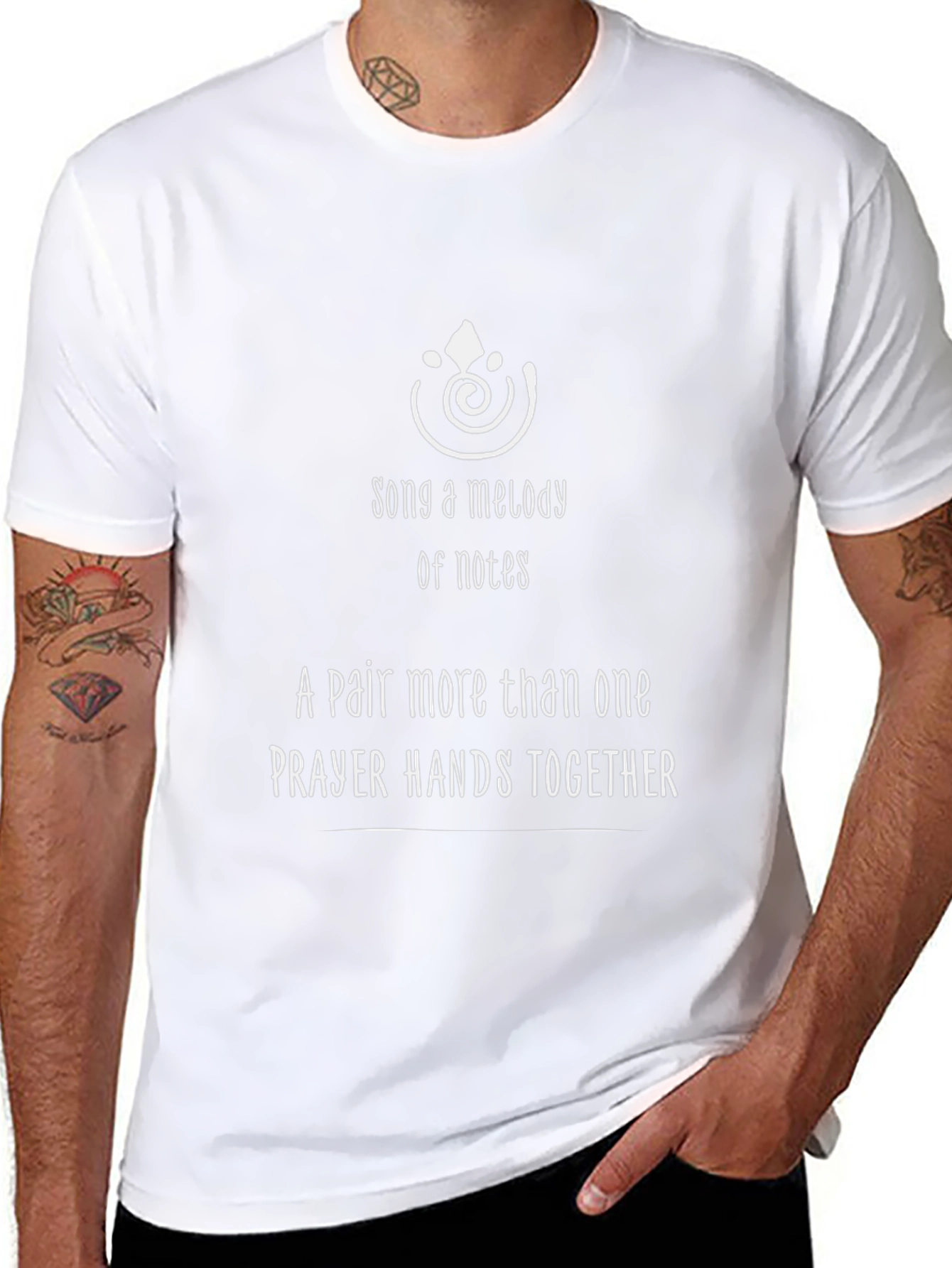 Melody of Notes Graphic T-Shirt