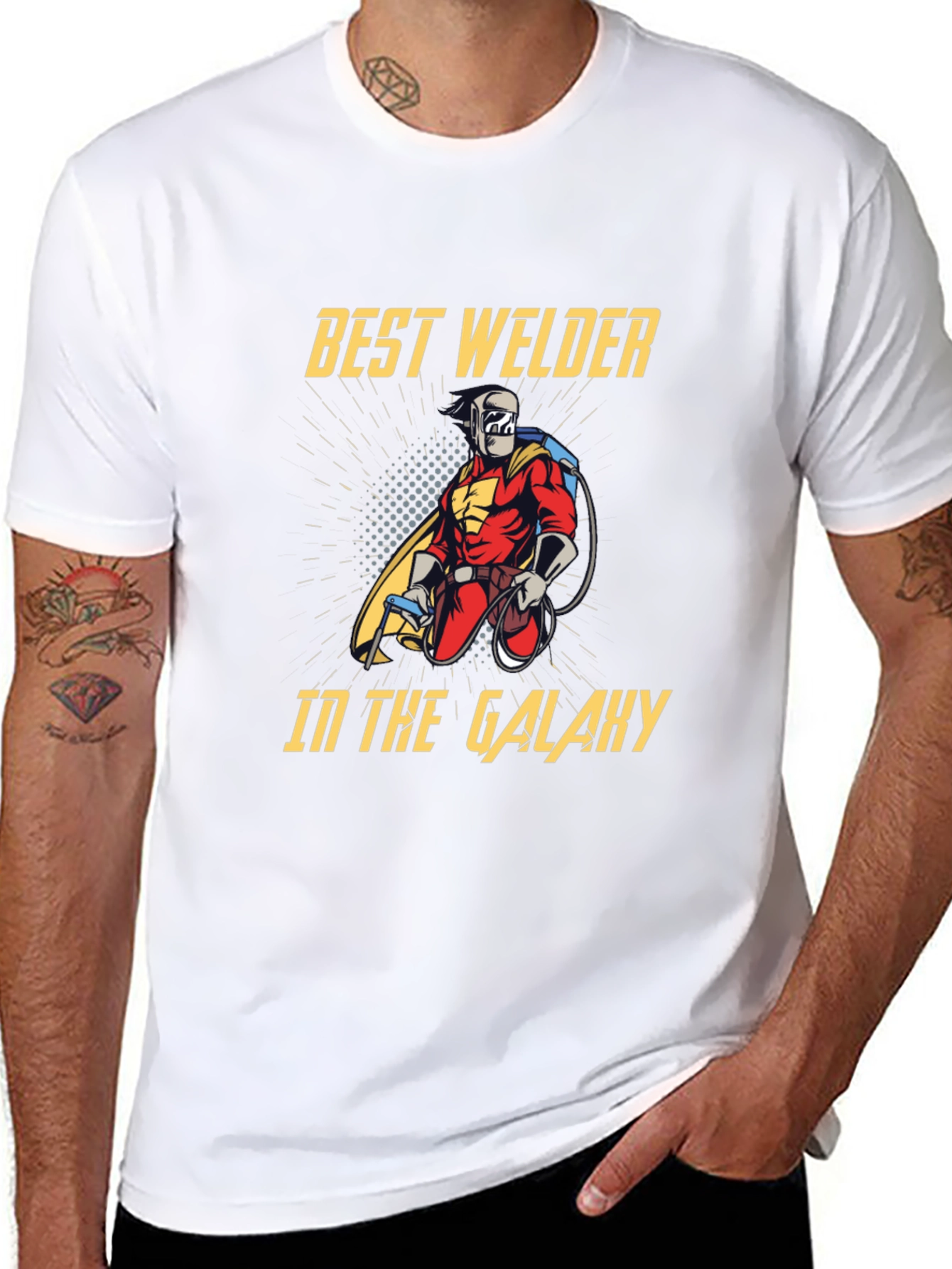 Best Welder in the Galaxy Graphic T-Shirt