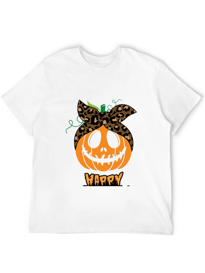 Happy Pumpkin Headband Graphic Tee