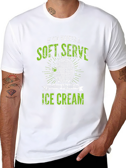 Soft Serve Tennis T-Shirt - Funny Tennis Player Gift