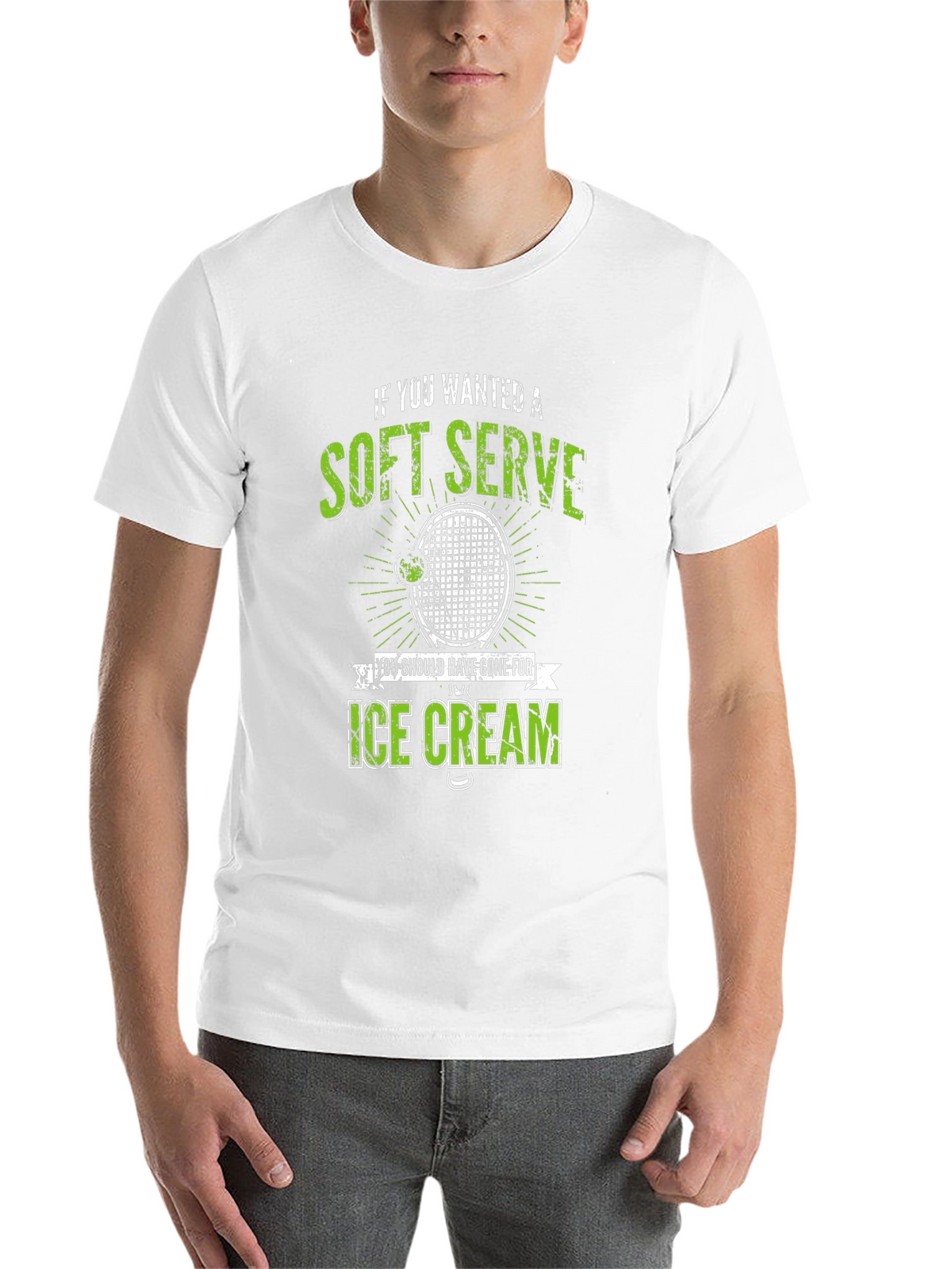 Soft Serve Tennis T-Shirt - Funny Tennis Player Gift
