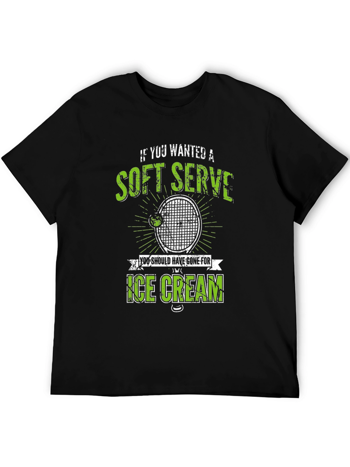 Soft Serve Tennis T-Shirt - Funny Tennis Player Gift