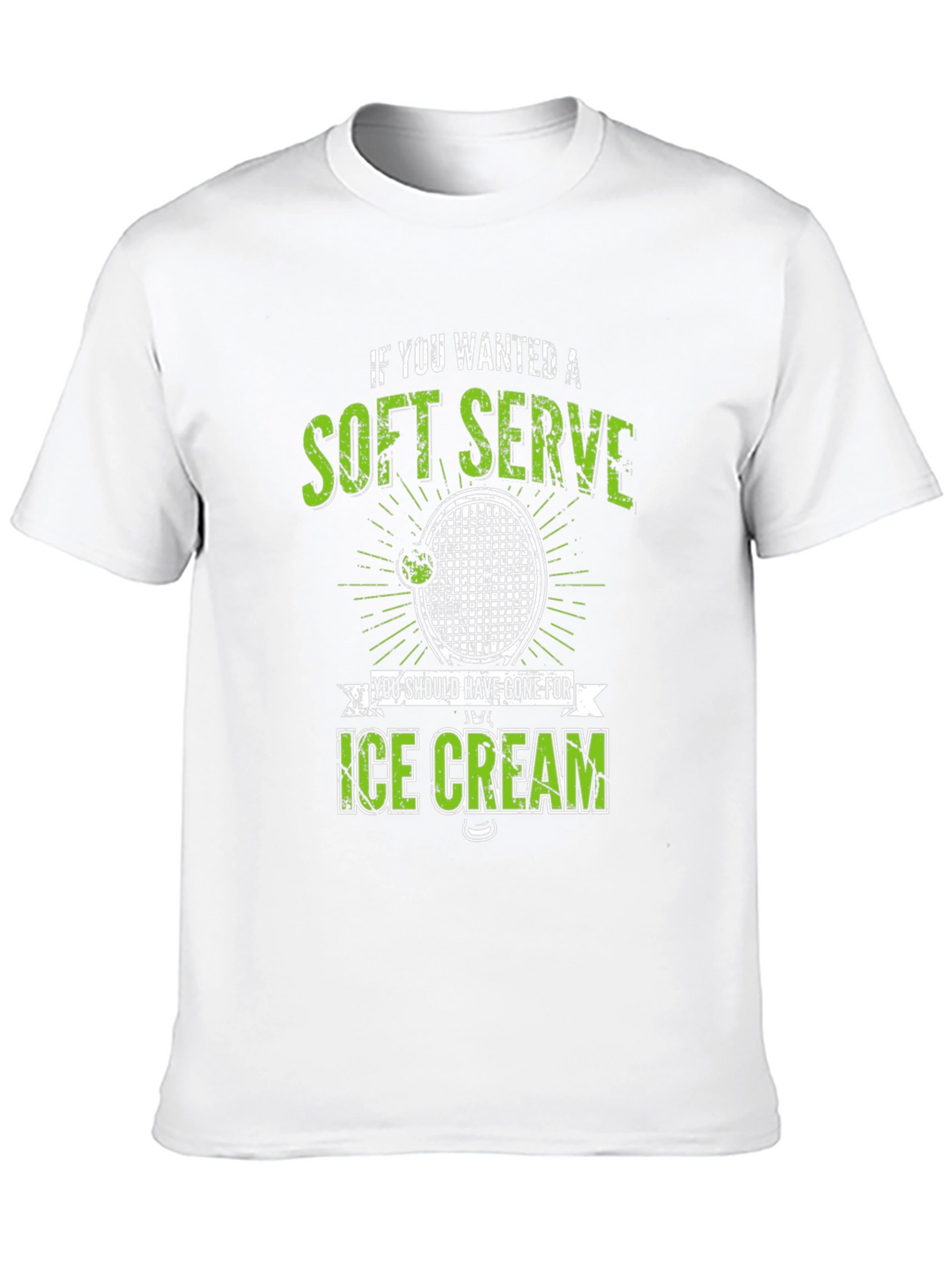 Soft Serve Tennis T-Shirt - Funny Tennis Player Gift