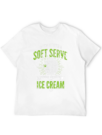 Soft Serve Tennis T-Shirt - Funny Tennis Player Gift