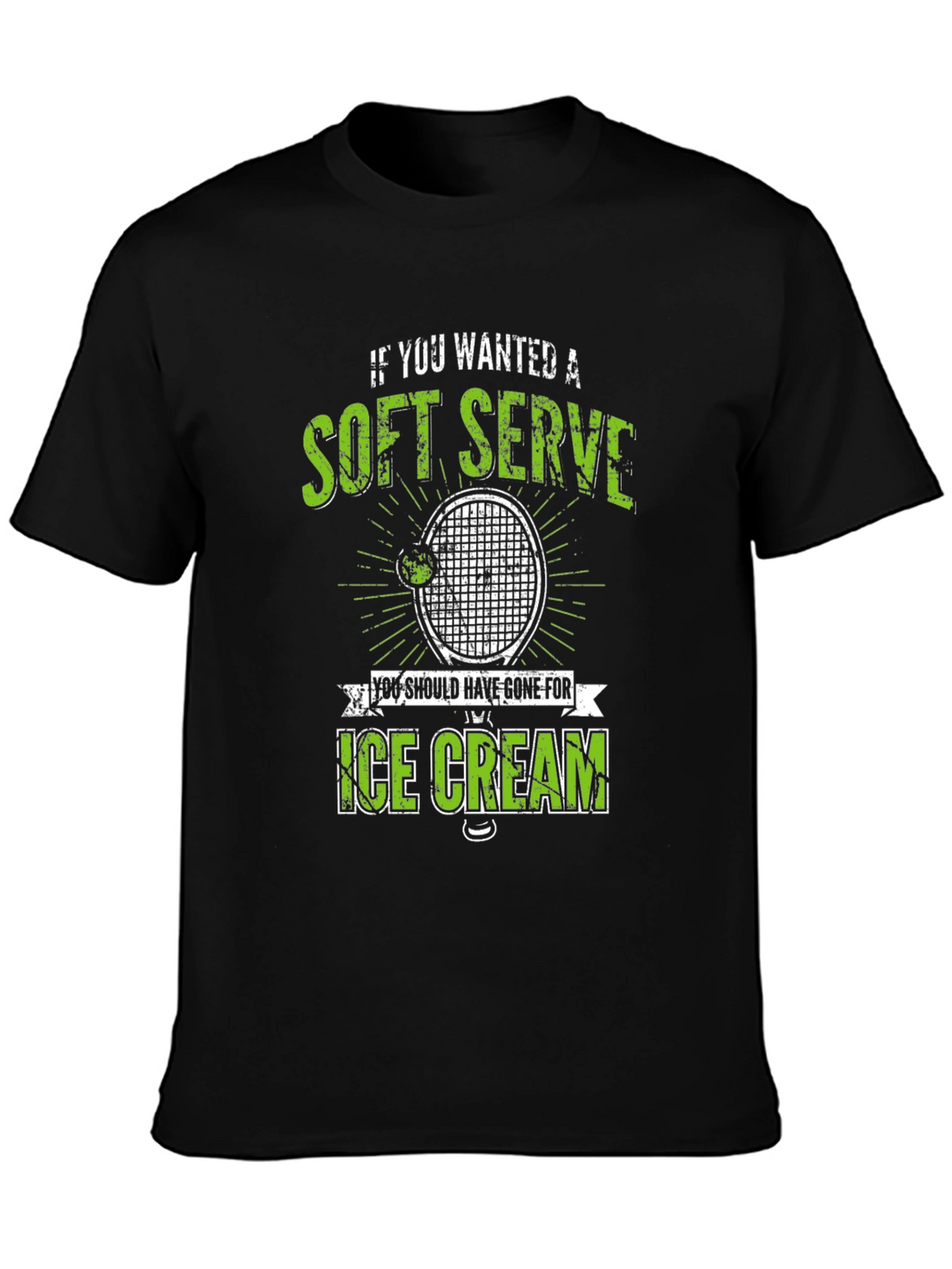 Soft Serve Tennis T-Shirt - Funny Tennis Player Gift