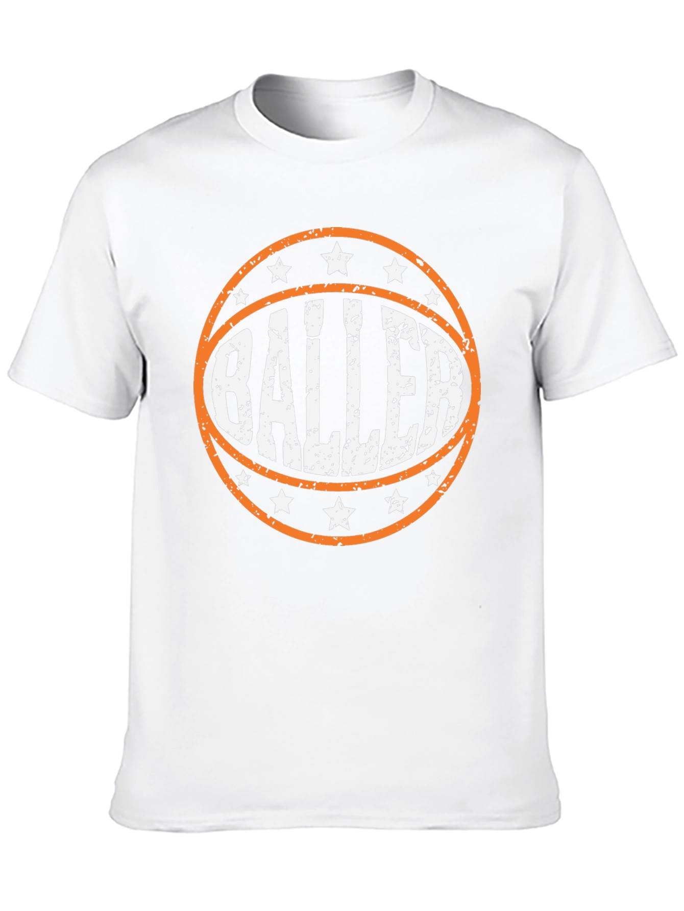 Baller Graphic Tee - Basketball Player T-Shirt