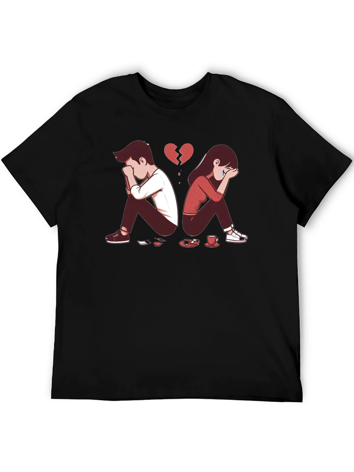 Broken Heart Graphic T-Shirt