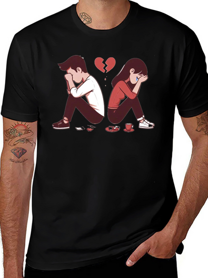 Broken Heart Graphic T-Shirt